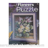 Puzzle Up Flowers Dimensional Puzzle B075WFQPF1